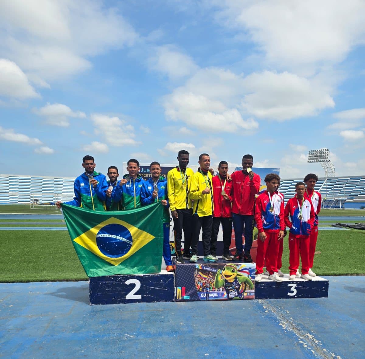 Mato-grossense conquista ouro e prata no Pan-Americano de Atletismo de Surdos, no Equador — foto 2