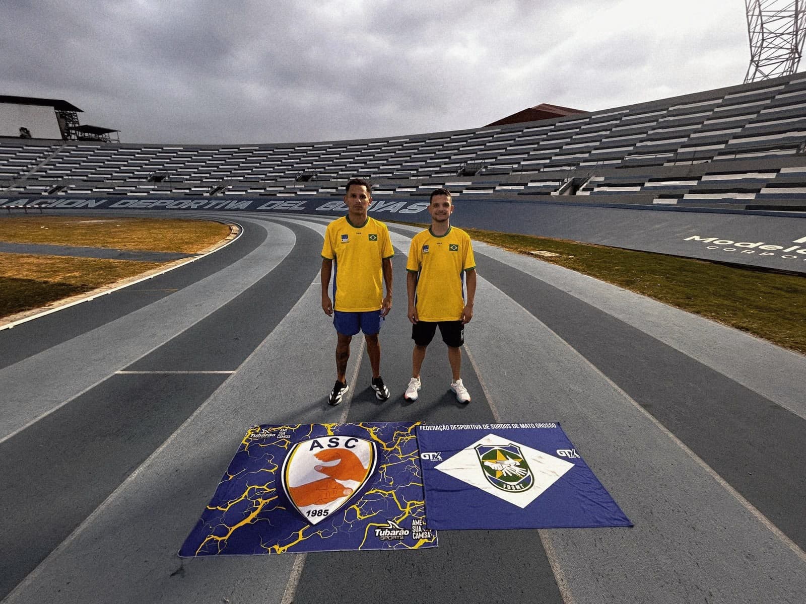 Atletas de MT representam o Brasil no Pan-Americano de Atletismo de Surdos no Equador
