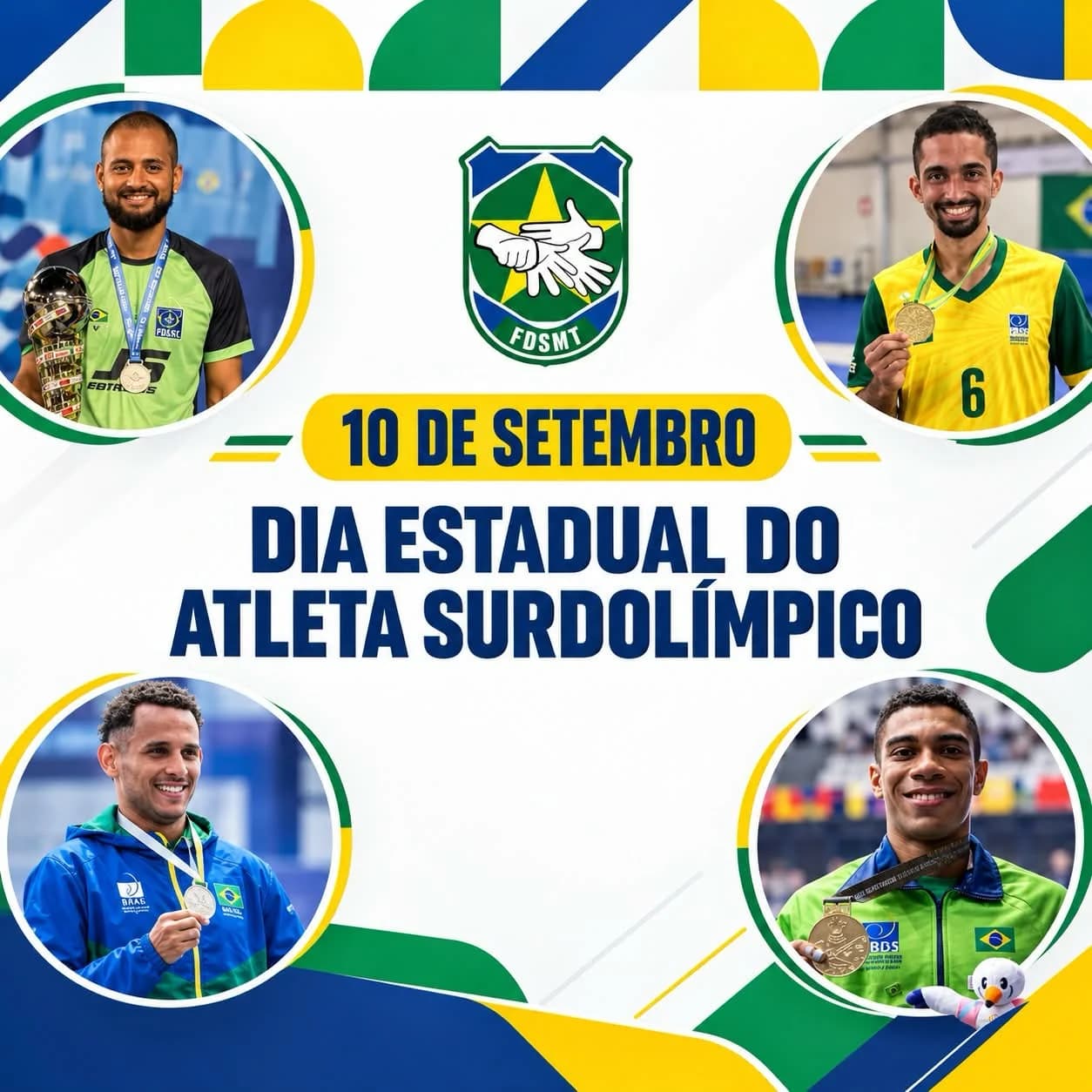 Dia Estadual do Atleta Surdolímpico destaca conquistas de atletas de Mato Grosso