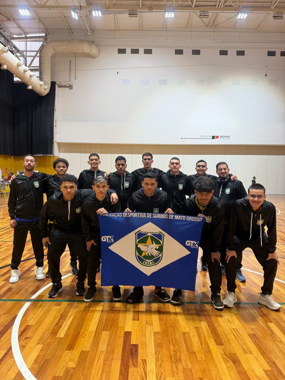 Mato Grosso conquista vice-campeonato brasileiro de futsal de surdos Sub-23 — foto 1